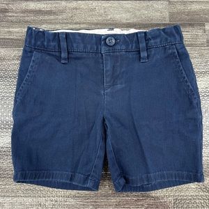 Girls Size 5 Gap Navy Blue School Uniform Shorts